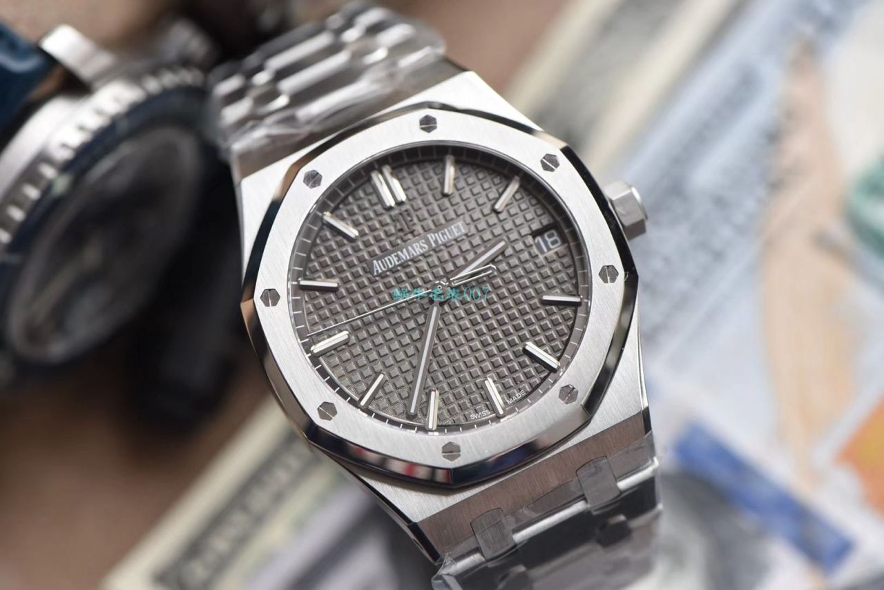 ZF Factory  top 复刻Audemars Piguet 皇家橡树系列高仿15500ST.OO.1220ST.01 wrist watch  / AP186