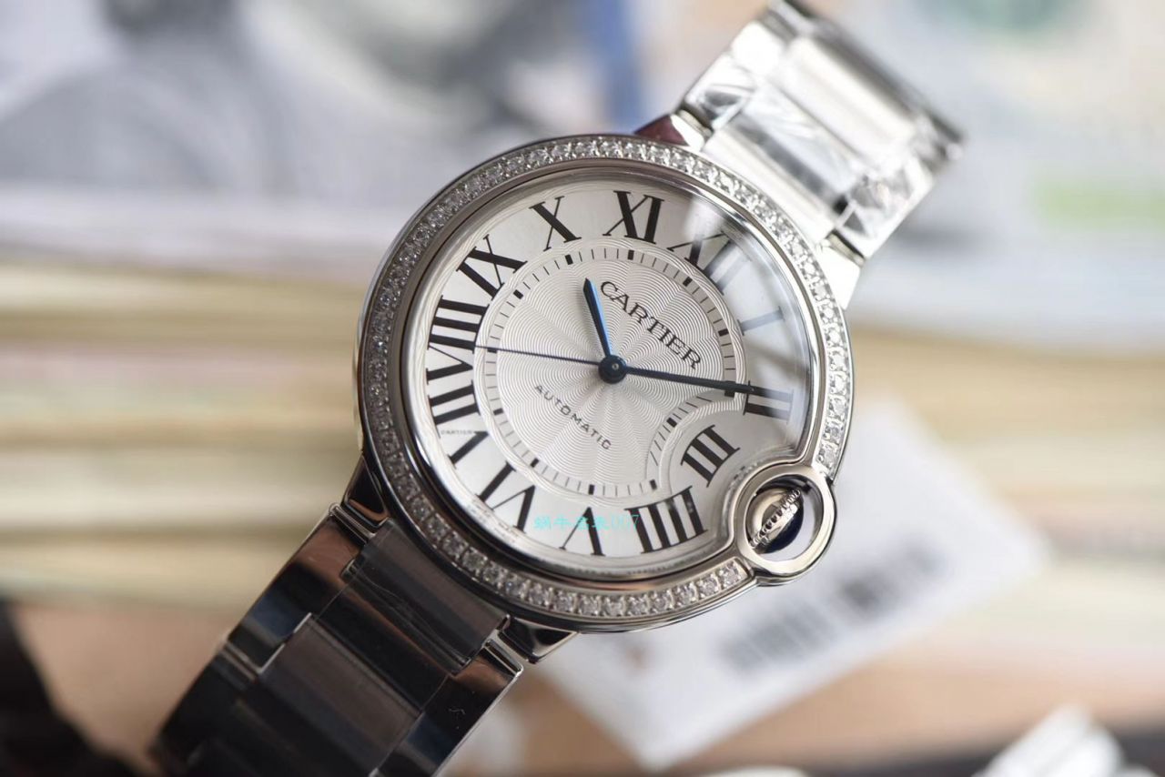 V6 Factory  top 复刻高仿 Cartier  蓝气球33毫米系列W4BB0016女装 wrist watch  / K270