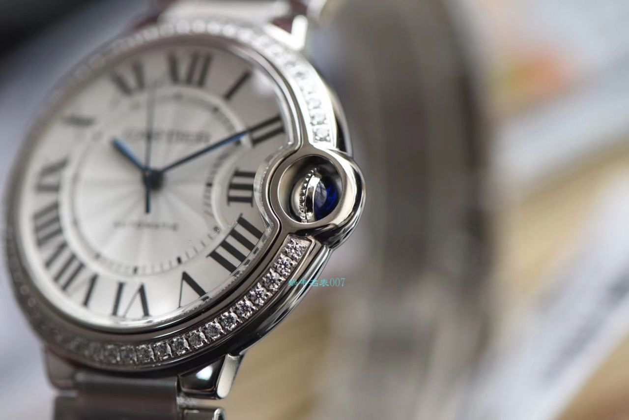V6 Factory  top 复刻高仿 Cartier  蓝气球33毫米系列W4BB0016女装 wrist watch  / K270