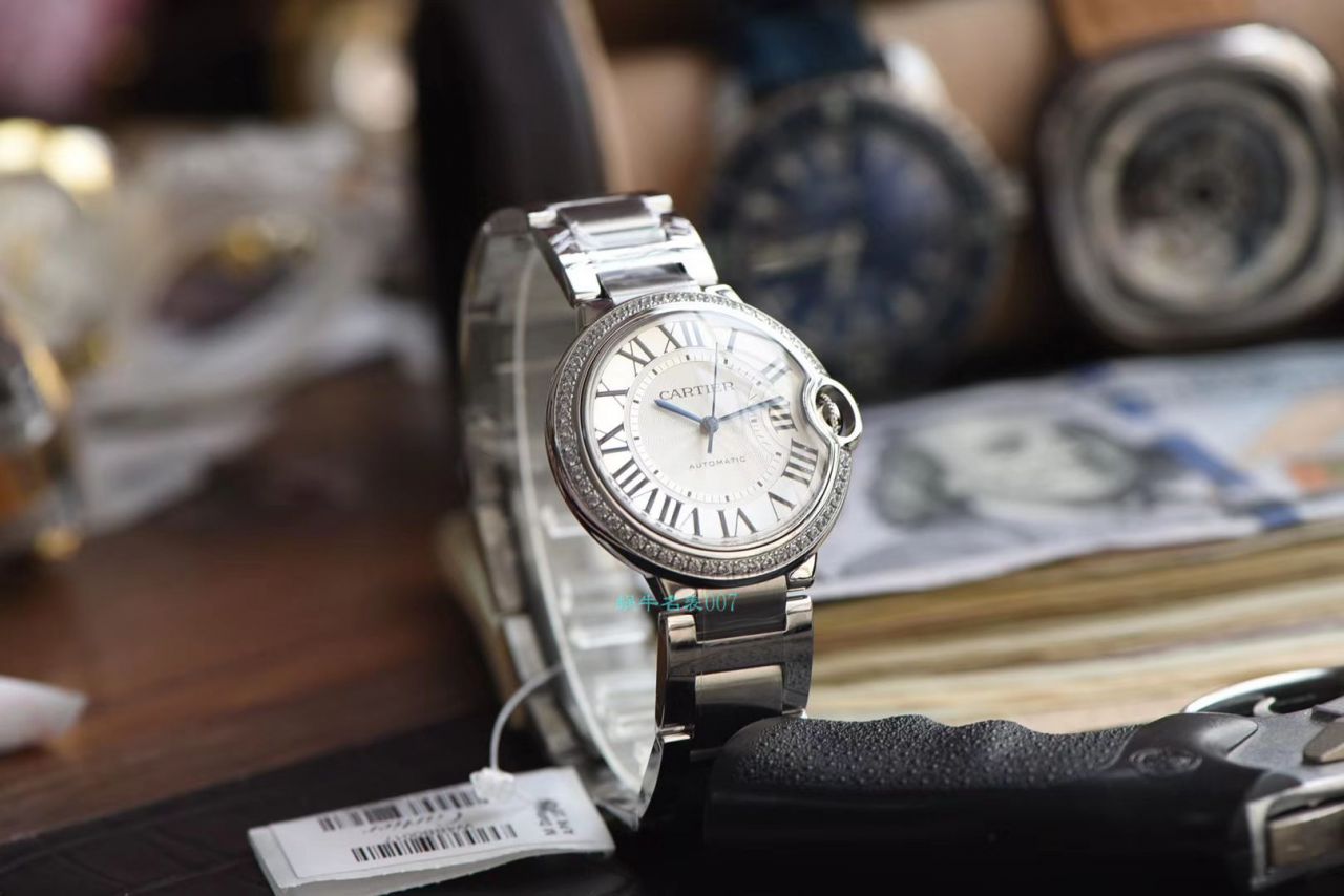 HBBV6 Factory 官网36毫米女装 top 复刻高仿 Cartier  蓝气球系列W4BB0017 wrist watch  / K271