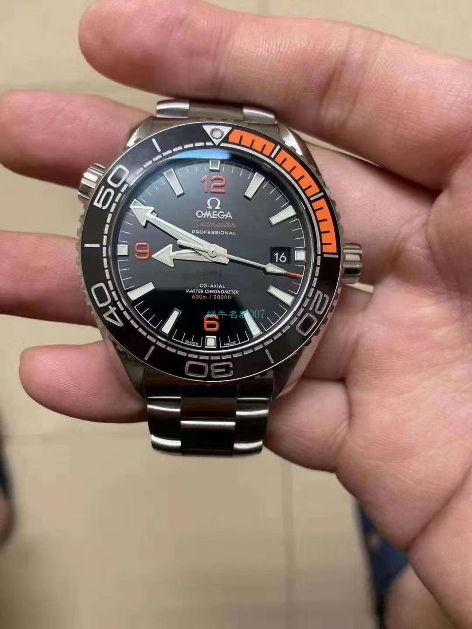 【 Video analysis VS Factory OMEGA四分一橙】OMEGA海洋宇宙600米 top 复刻高仿215.30.44.21.01.002 wrist watch  / M631