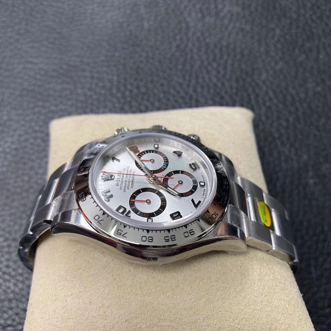 N Factory 新款超级4130 Rolex  Cosmograph Daytona  Ditongna 116509-78599 黑盘 top 复刻高仿116509-78599 银色 wrist watch  / R563