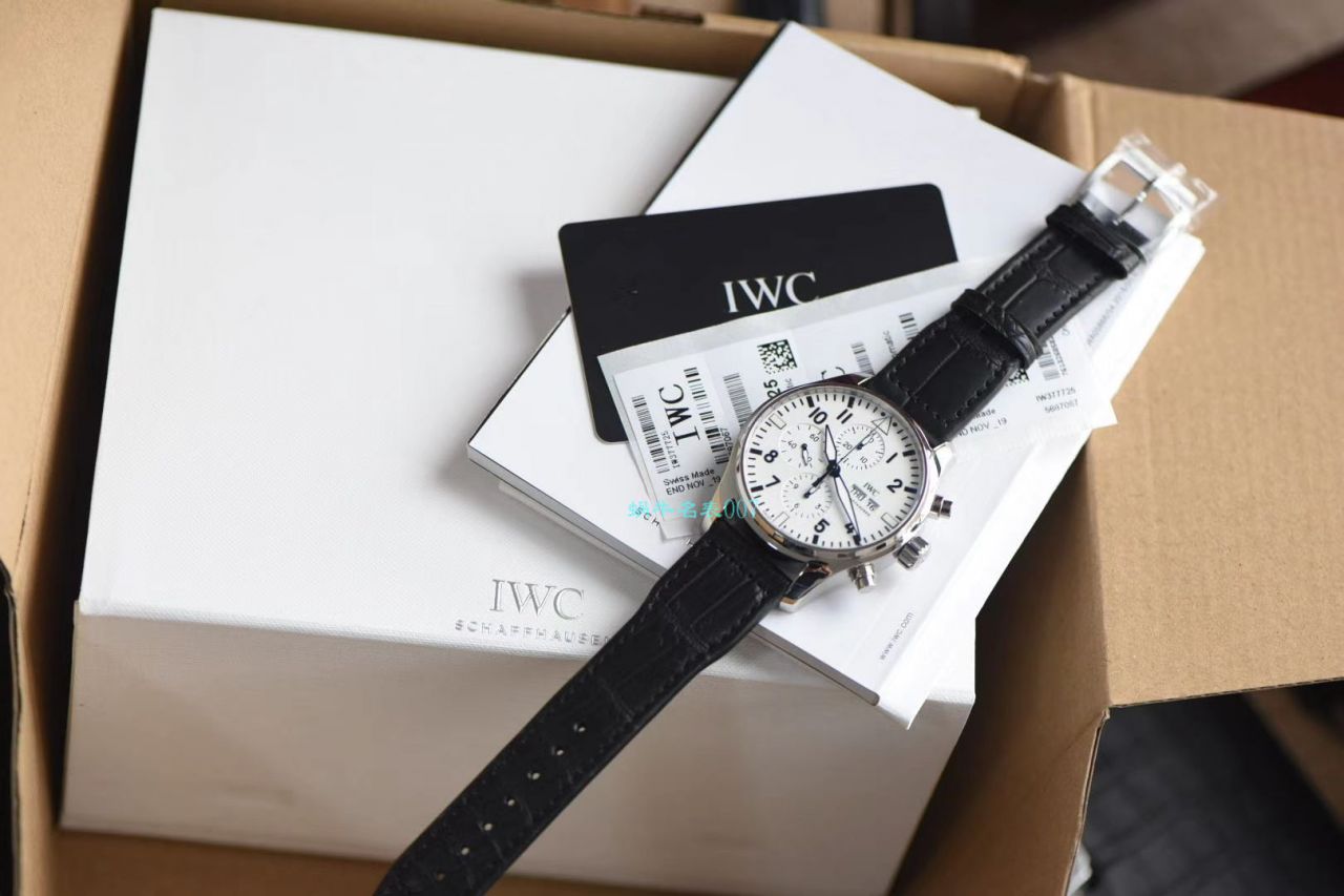 【 Video analysis ，稀缺原单】IWC IWC 表周年纪念系列IW377725 wrist watch （白面150周年纪念版） / WG352