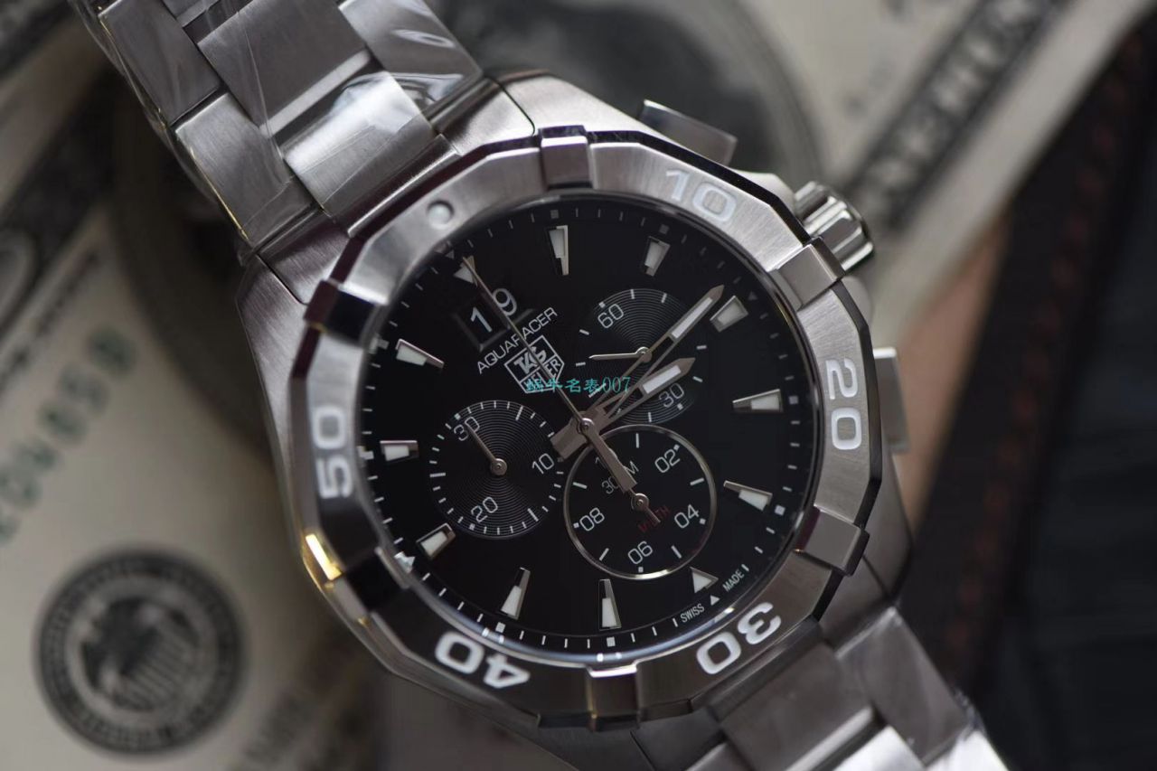 渠道原单 TAG Heuer 竞潜石英计时码表43毫米CAY1110.BA0927 wrist watch  / TG088