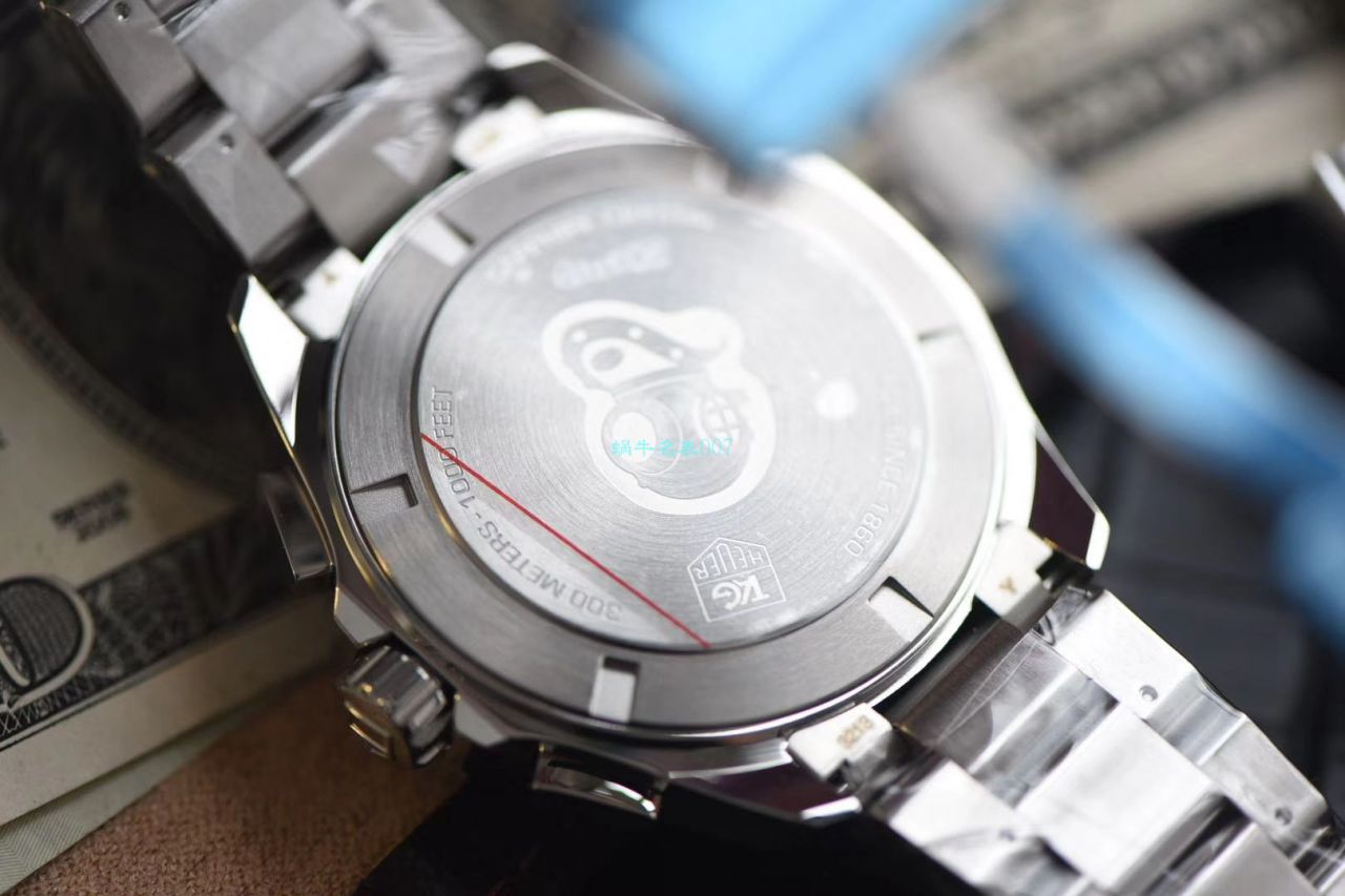 渠道原单 TAG Heuer 竞潜石英计时码表43毫米CAY1110.BA0927 wrist watch  / TG088
