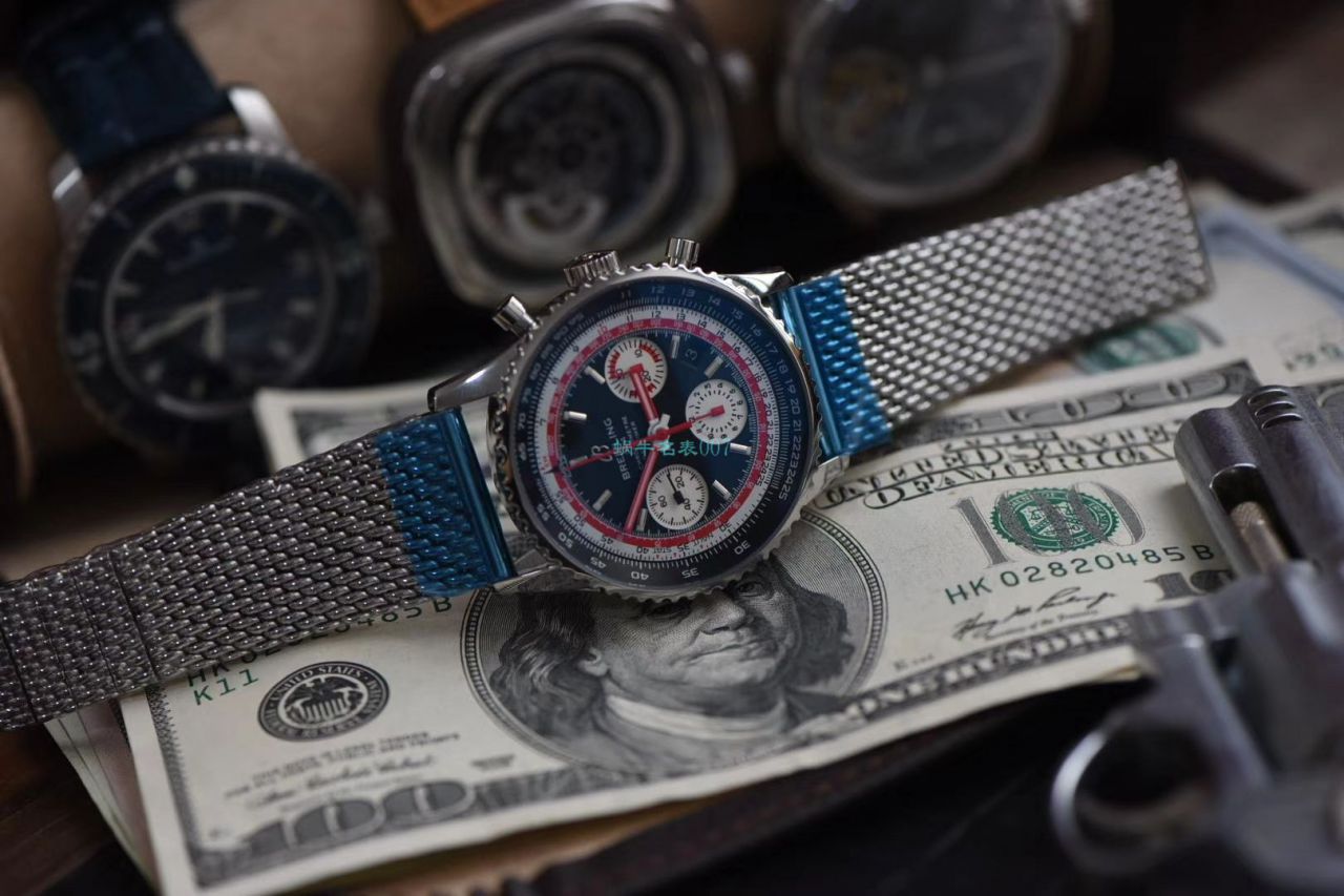 评测视频V9 Factory  Breitling 复刻哪家 Factory  Best 瑞士航空特别版高仿AB01211B1B1A1 wrist watch  / BL152