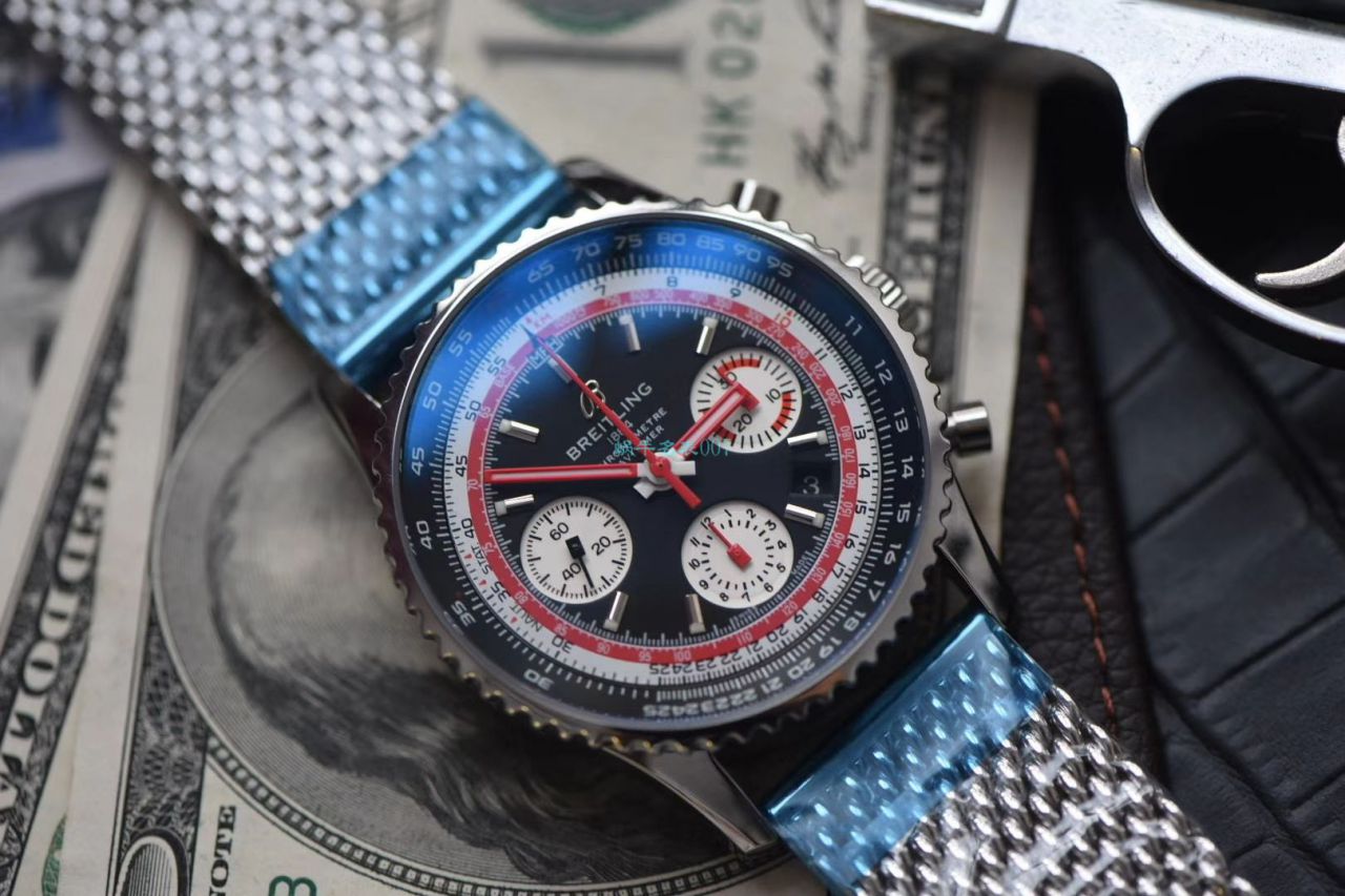评测视频V9 Factory  Breitling 复刻哪家 Factory  Best 瑞士航空特别版高仿AB01211B1B1A1 wrist watch  / BL152