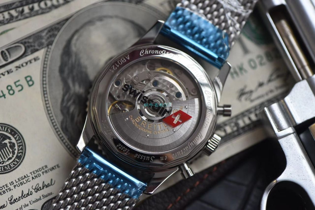评测视频V9 Factory  Breitling 复刻哪家 Factory  Best 瑞士航空特别版高仿AB01211B1B1A1 wrist watch  / BL152