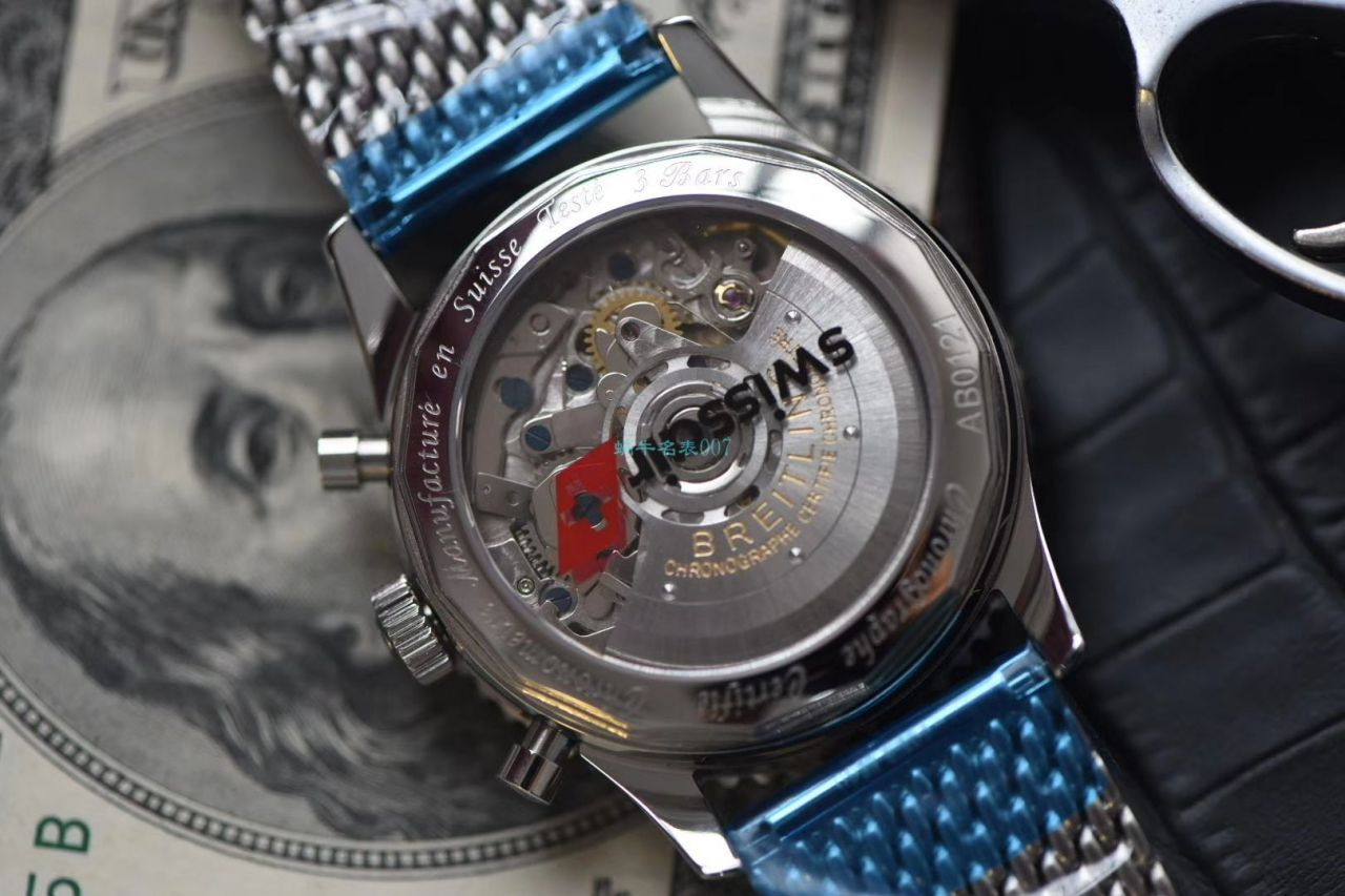 评测视频V9 Factory  Breitling 复刻哪家 Factory  Best 瑞士航空特别版高仿AB01211B1B1A1 wrist watch  / BL152