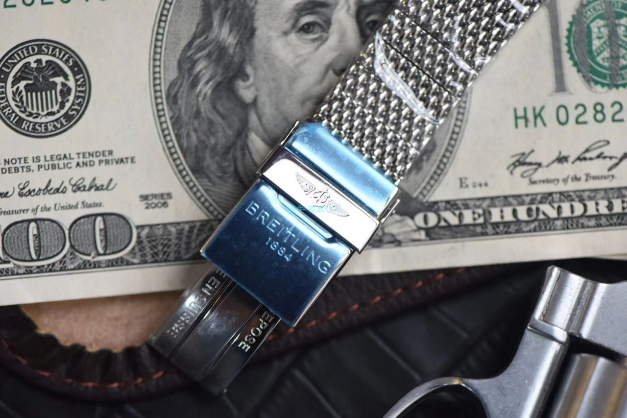 评测视频V9 Factory  Breitling 复刻哪家 Factory  Best 瑞士航空特别版高仿AB01211B1B1A1 wrist watch  / BL152