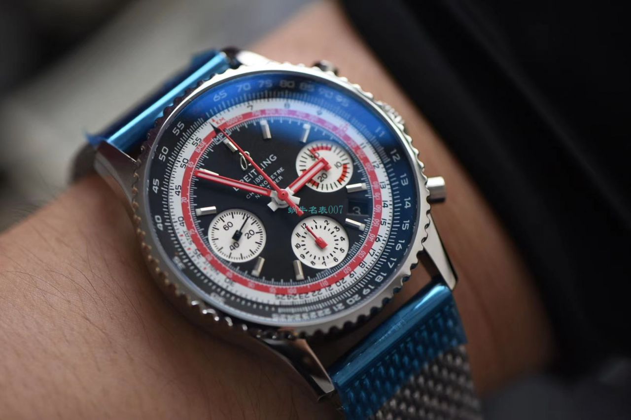 评测视频V9 Factory  Breitling 复刻哪家 Factory  Best 瑞士航空特别版高仿AB01211B1B1A1 wrist watch  / BL152