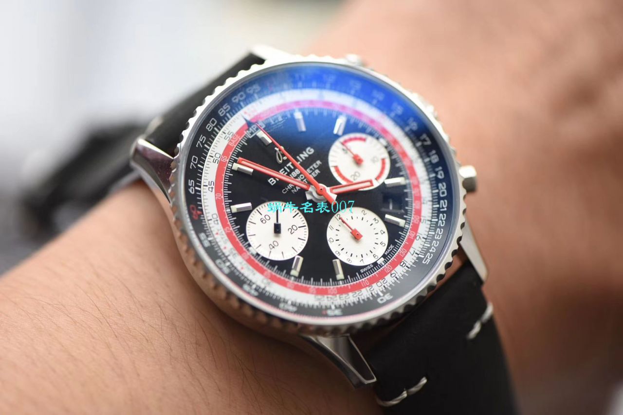 评测视频V9 Factory  Breitling 复刻哪家 Factory  Best 瑞士航空特别版高仿AB01211B1B1A1 wrist watch  / BL152