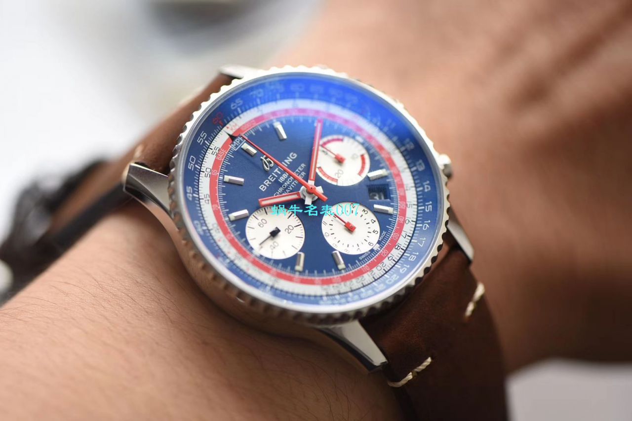 评测视频V9 Factory  Breitling 复刻哪家 Factory  Best 瑞士航空特别版高仿AB01211B1B1A1 wrist watch  / BL152
