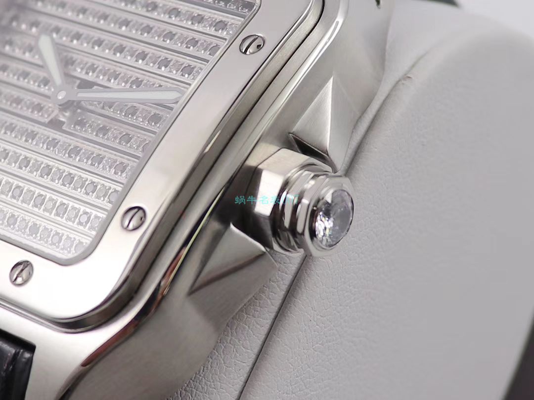 wwf Factory  top 复刻高仿 Cartier   Santos 鹰头WM505014 wrist watch  / K272