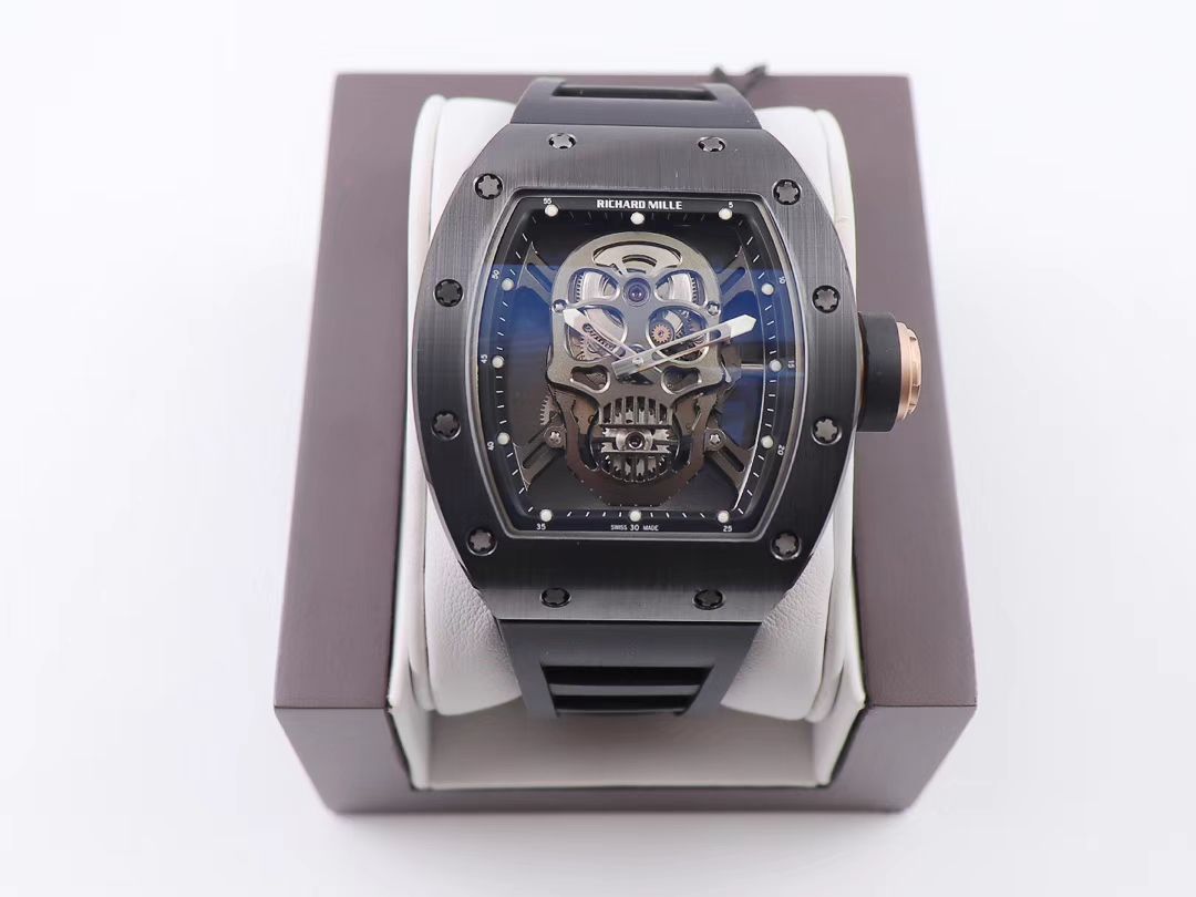 ZF Factory  RICHARD MILLE 鬼王骷髅头男士系列RM 52-01 wrist watch  / RM052ZF