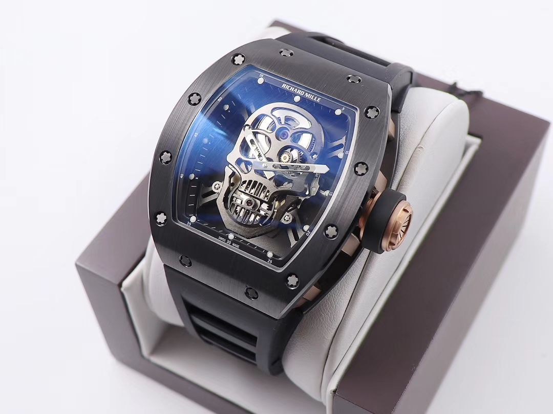 ZF Factory  RICHARD MILLE 鬼王骷髅头男士系列RM 52-01 wrist watch  / RM052ZF