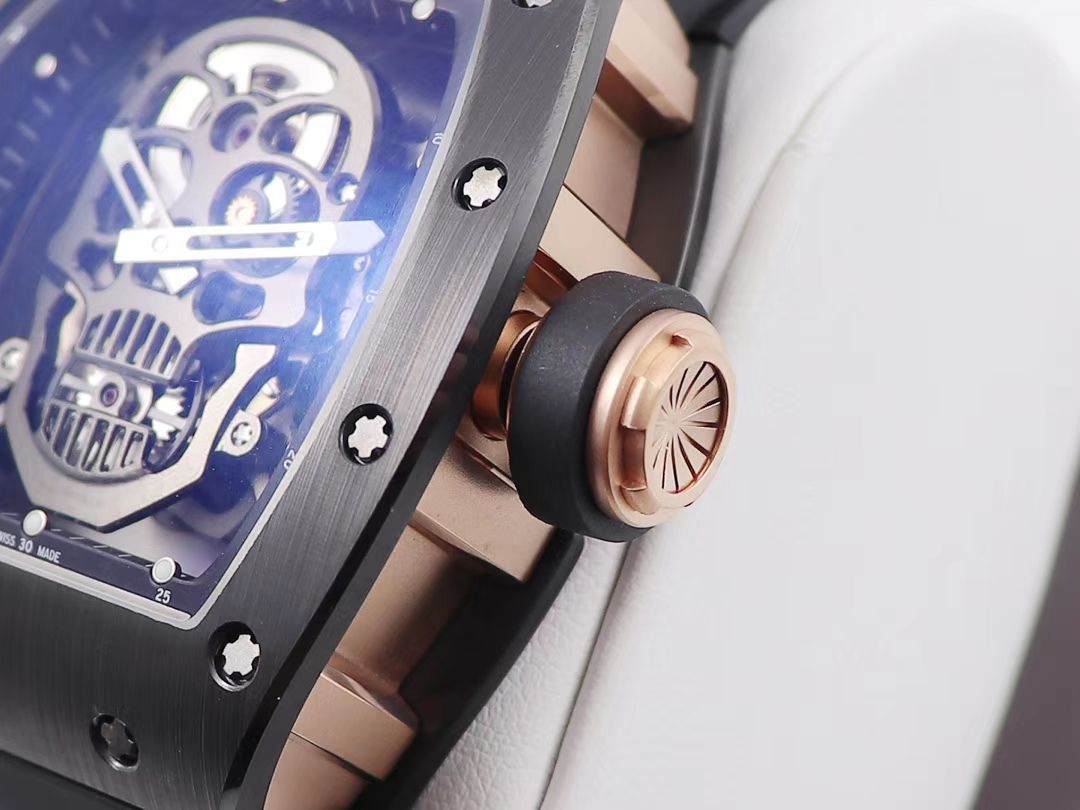 ZF Factory  RICHARD MILLE 鬼王骷髅头男士系列RM 52-01 wrist watch  / RM052ZF
