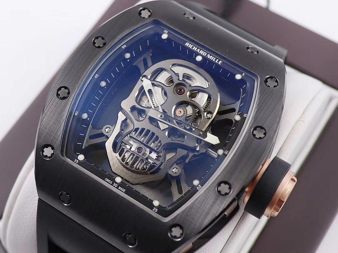 ZF Factory  RICHARD MILLE 鬼王骷髅头男士系列RM 52-01 wrist watch  / RM052ZF