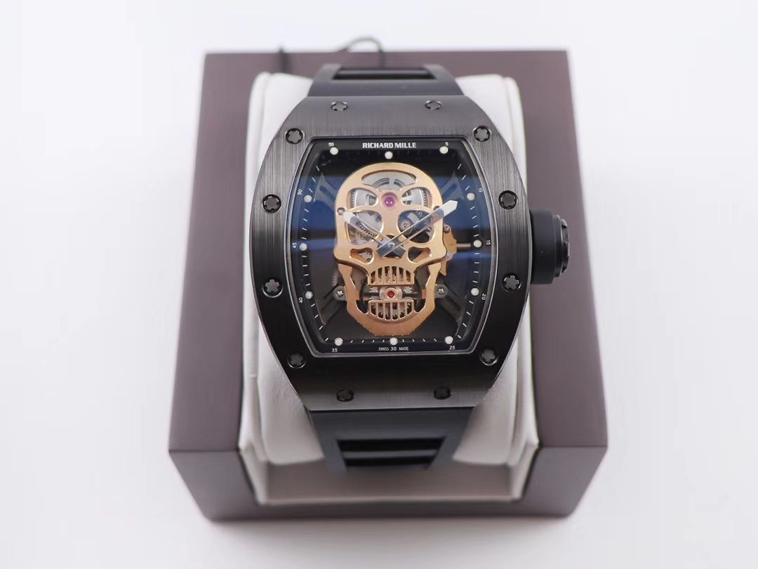 ZF Factory  RICHARD MILLE 鬼王骷髅头男士系列RM 52-01 wrist watch  / RM052ZF