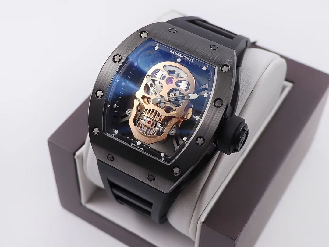 ZF Factory  RICHARD MILLE 鬼王骷髅头男士系列RM 52-01 wrist watch  / RM052ZF