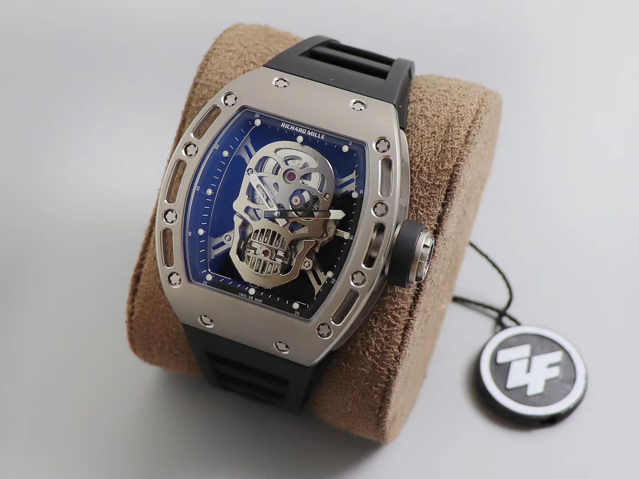 ZF Factory  RICHARD MILLE 鬼王骷髅头男士系列RM 52-01 wrist watch  / RM052ZF