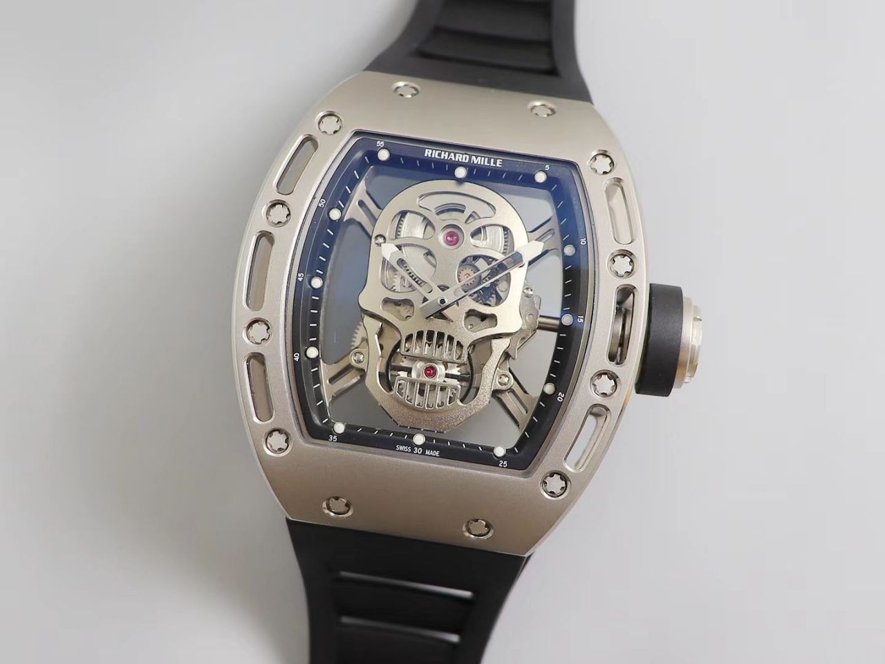 ZF Factory  RICHARD MILLE 鬼王骷髅头男士系列RM 52-01 wrist watch  / RM052ZF