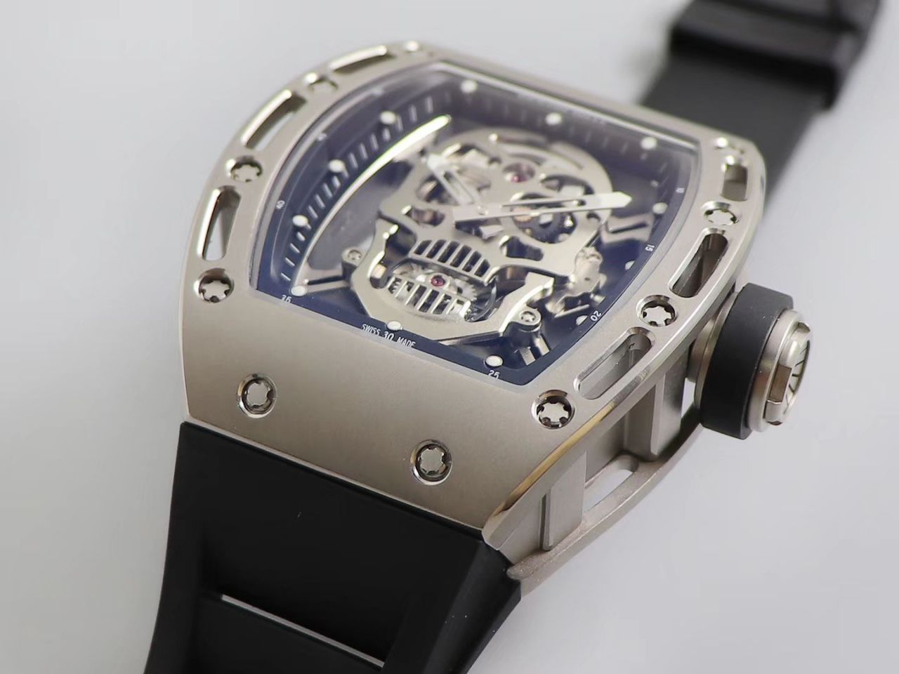 ZF Factory  RICHARD MILLE 鬼王骷髅头男士系列RM 52-01 wrist watch  / RM052ZF