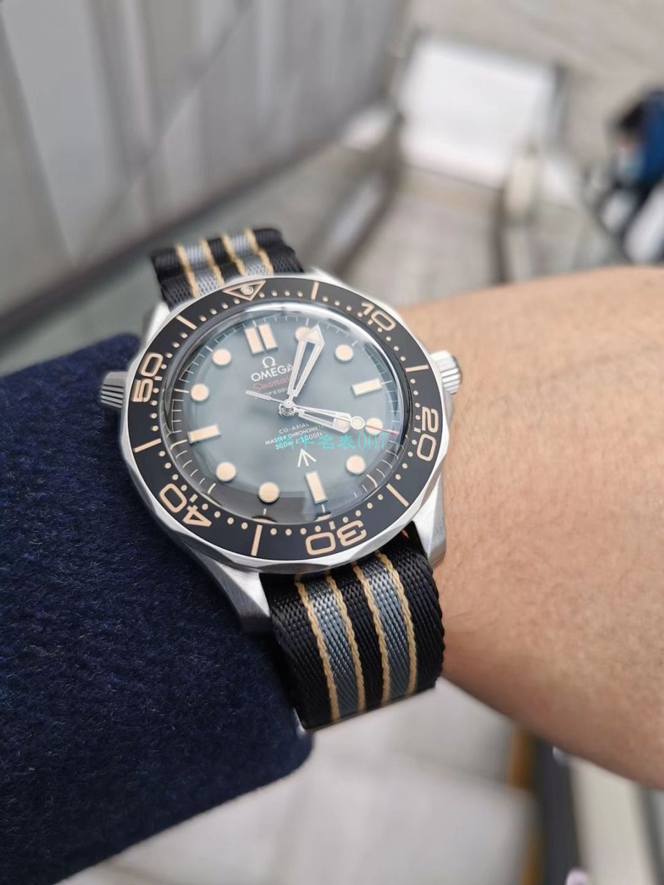 VS Factory  top 复刻OMEGA詹姆斯‎‌‎‎‌·邦德007无暇赴死 Seamaster 210.90.42.20.01.001 wrist watch  / M678