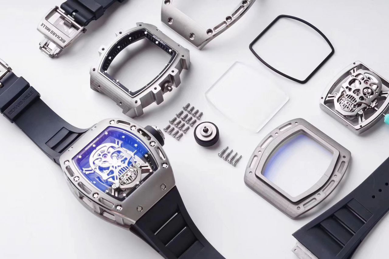 ZF Factory  RICHARD MILLE 鬼王骷髅头男士系列RM 52-01 wrist watch  / RM052ZF