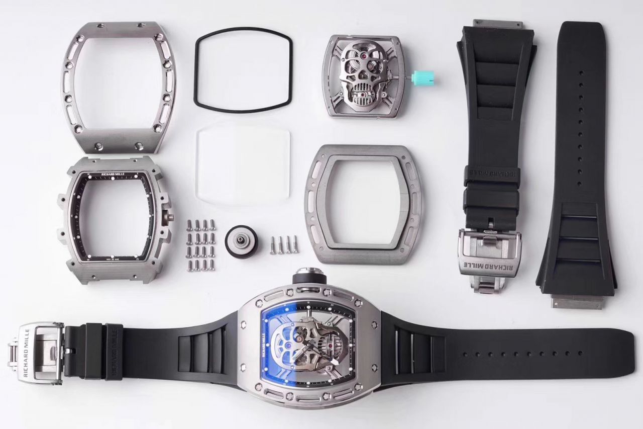 ZF Factory  RICHARD MILLE 鬼王骷髅头男士系列RM 52-01 wrist watch  / RM052ZF