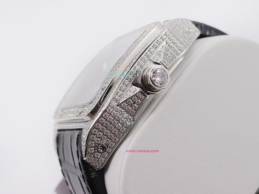wwf Factory  top 复刻高仿 Cartier   Santos 鹰头WM505014 wrist watch  / K272