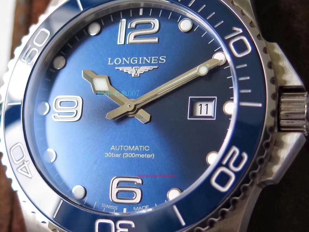 ZF Factory 官网复刻高仿手表 Longines 康卡斯L3.781.4.96.9 wrist watch  