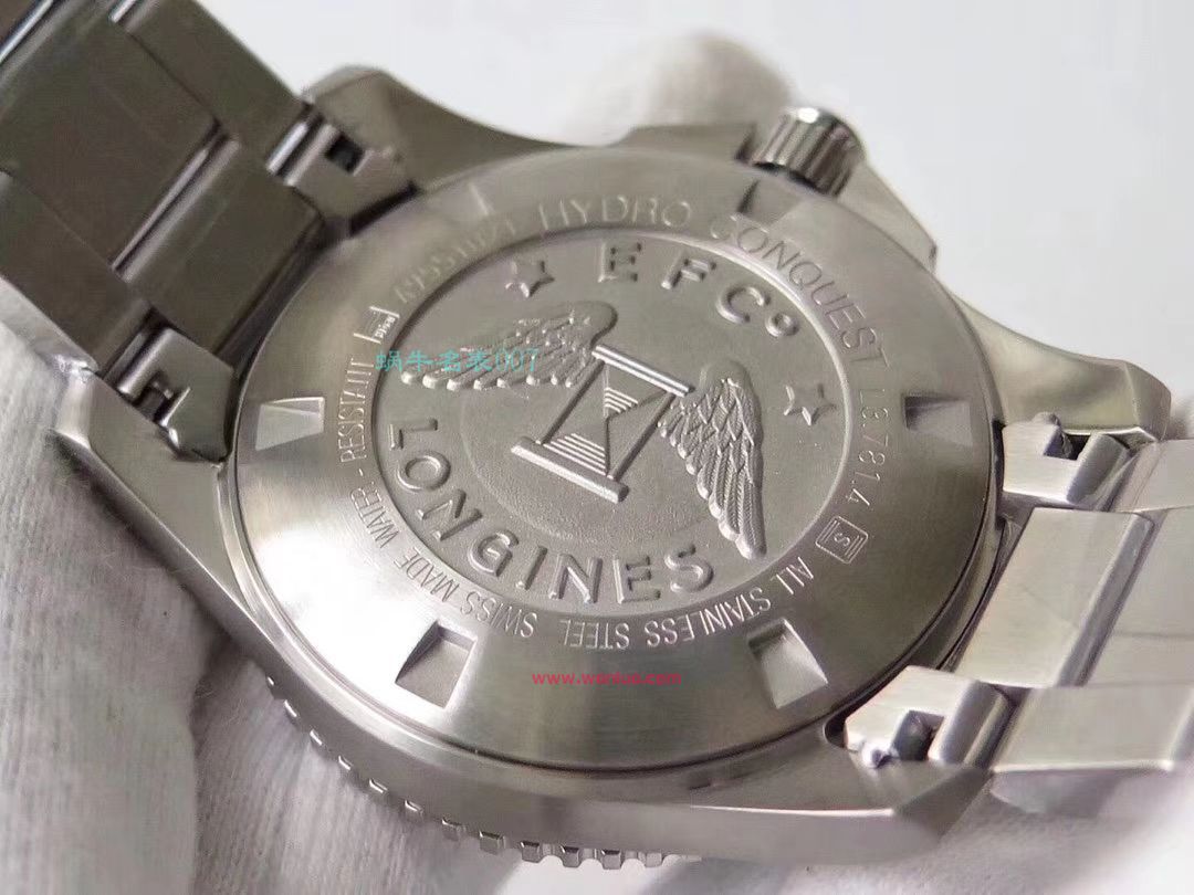 ZF Factory 官网复刻高仿手表 Longines 康卡斯L3.781.4.96.9 wrist watch  