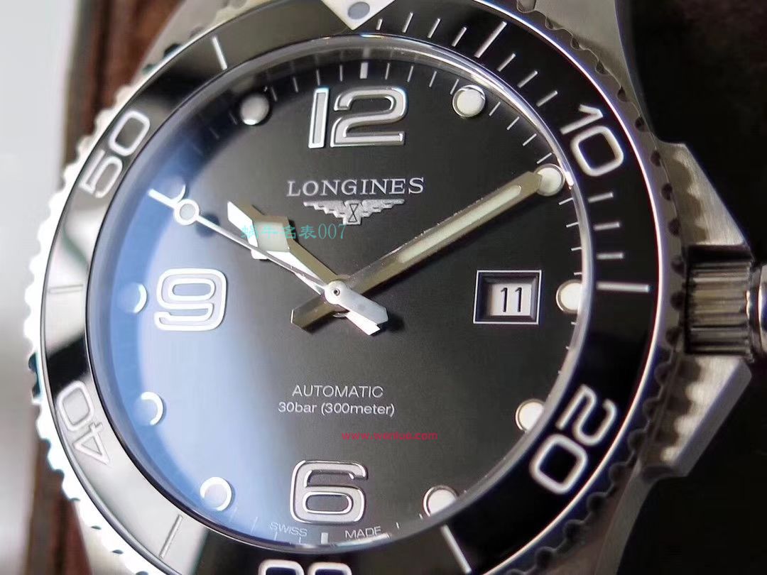 ZF Factory 官网复刻高仿手表 Longines 康卡斯L3.781.4.96.9 wrist watch  