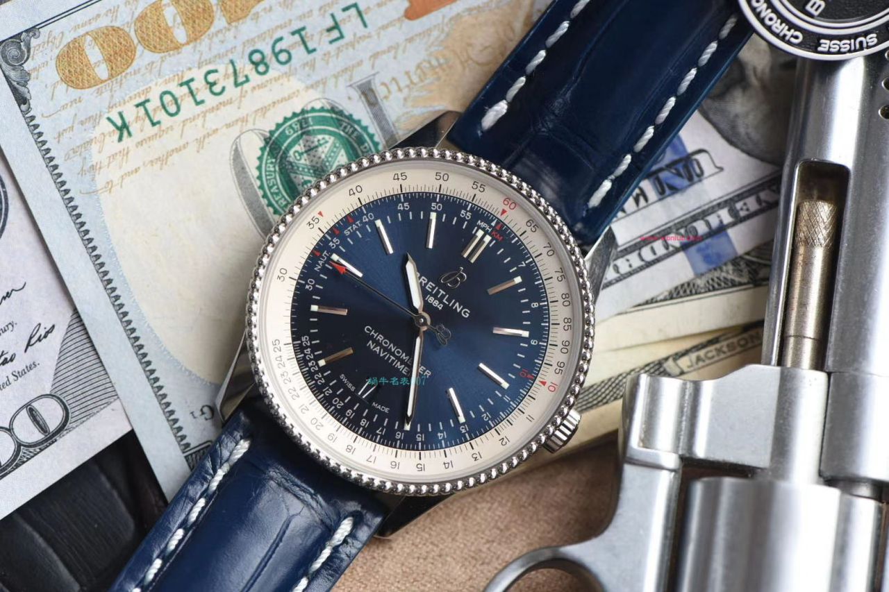 【 Video analysis  copy customized 瑞士 Movement 】 Breitling  top 复刻高仿手表航空计时41毫米系列A17326211C1P3 wrist watch  / BL156
