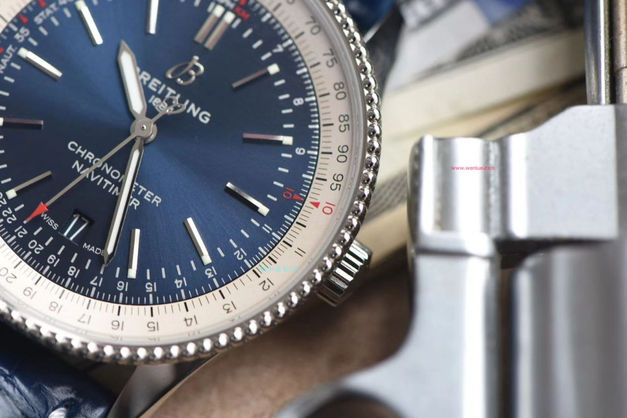 【 Video analysis  copy customized 瑞士 Movement 】 Breitling  top 复刻高仿手表航空计时41毫米系列A17326211C1P3 wrist watch  / BL156