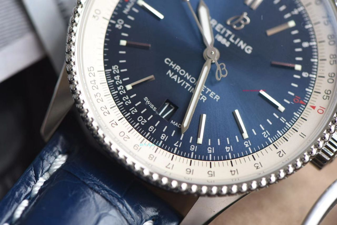【 Video analysis  copy customized 瑞士 Movement 】 Breitling  top 复刻高仿手表航空计时41毫米系列A17326211C1P3 wrist watch  / BL156