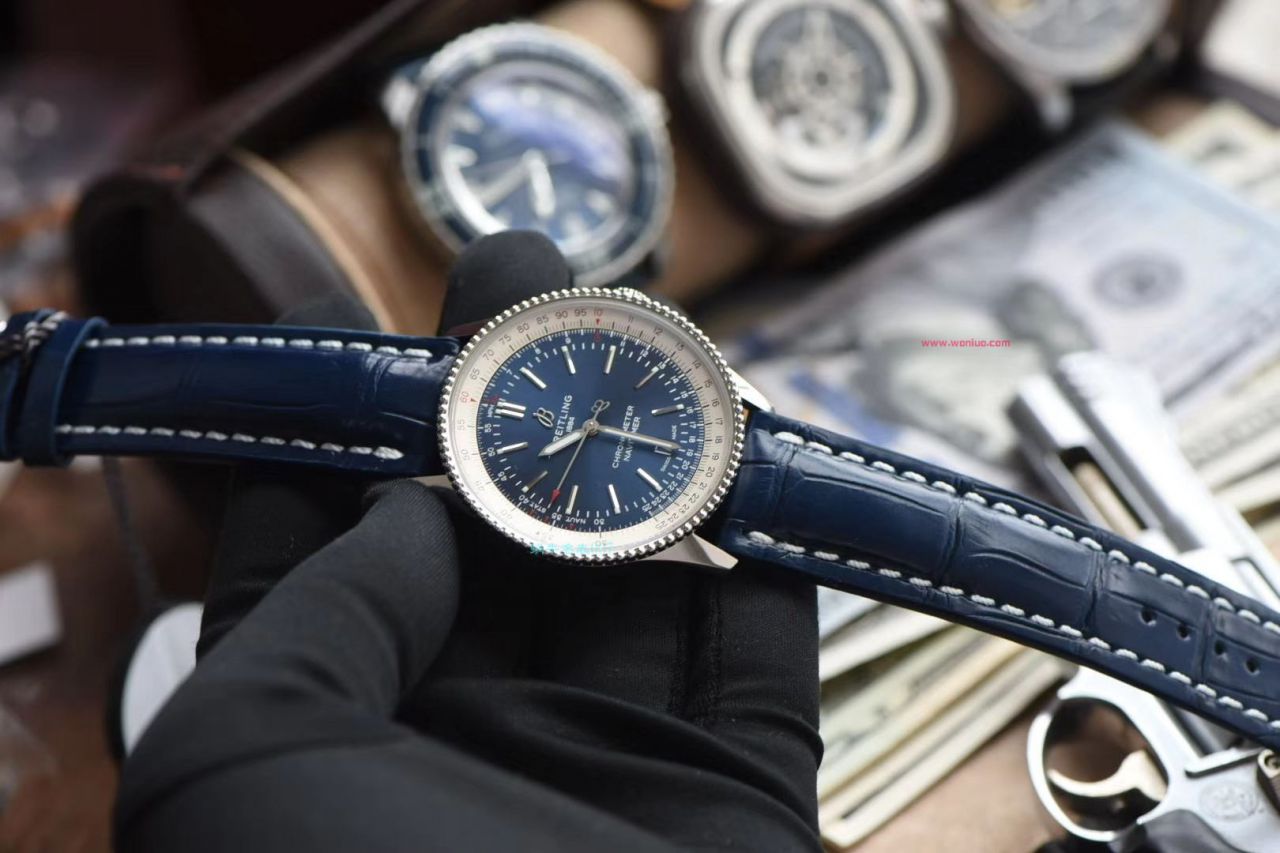  Video analysis 名表007 copy customized 版 Breitling 航空计时41毫米复刻高仿系列A17326211B1P1 wrist watch  / BL157