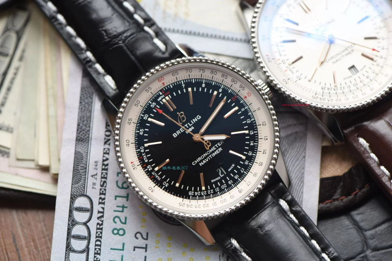  Video analysis 名表007 copy customized 版 Breitling 航空计时41毫米复刻高仿系列A17326211B1P1 wrist watch  / BL157