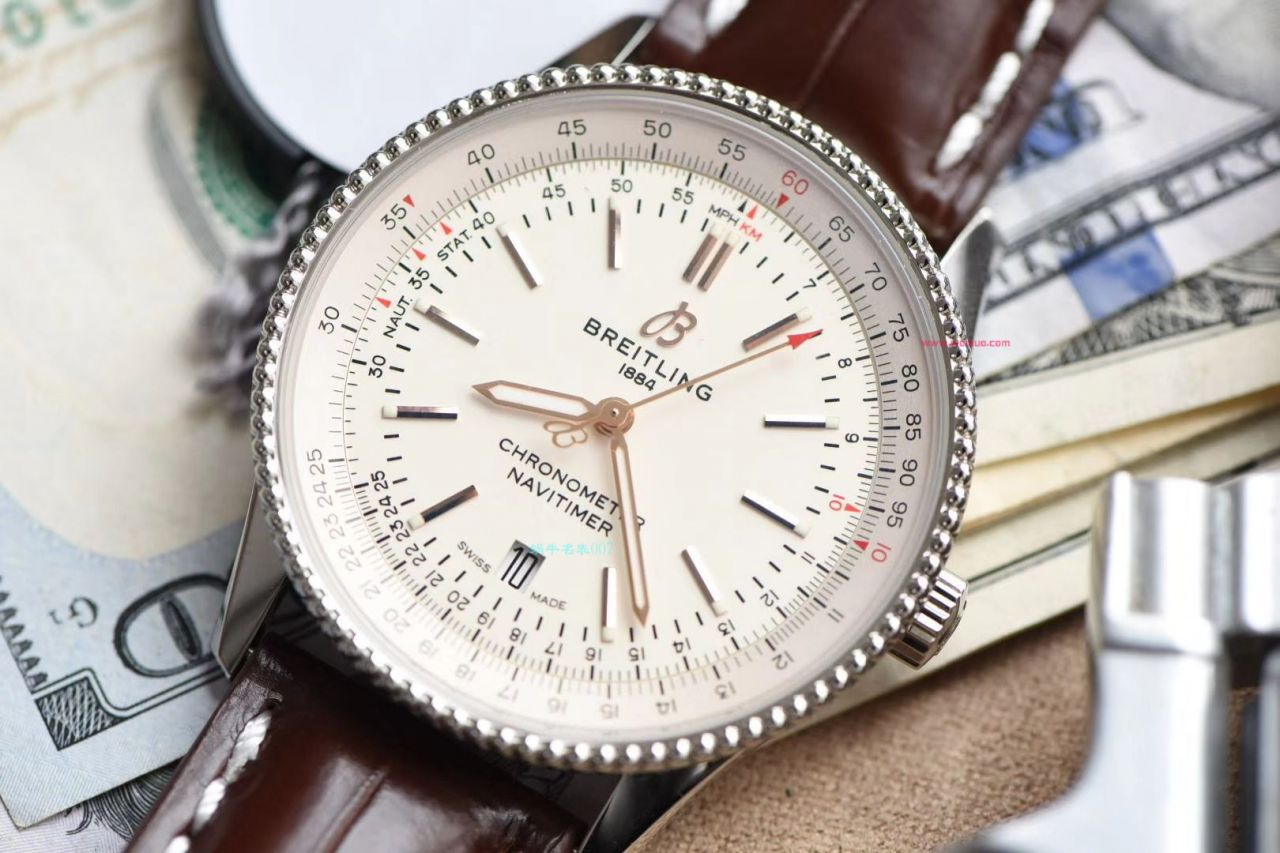 【 Video analysis  copy customized 瑞士 Movement 】 Breitling  top 复刻高仿手表航空计时41毫米系列A17326211C1P3 wrist watch  / BL156