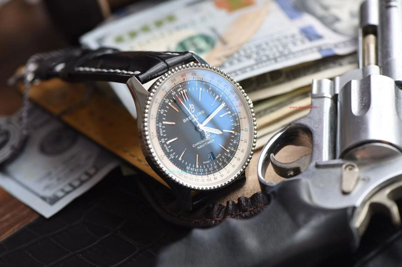 【 Video analysis  copy customized 瑞士 Movement 】 Breitling  top 复刻高仿手表航空计时41毫米系列A17326211C1P3 wrist watch  / BL156