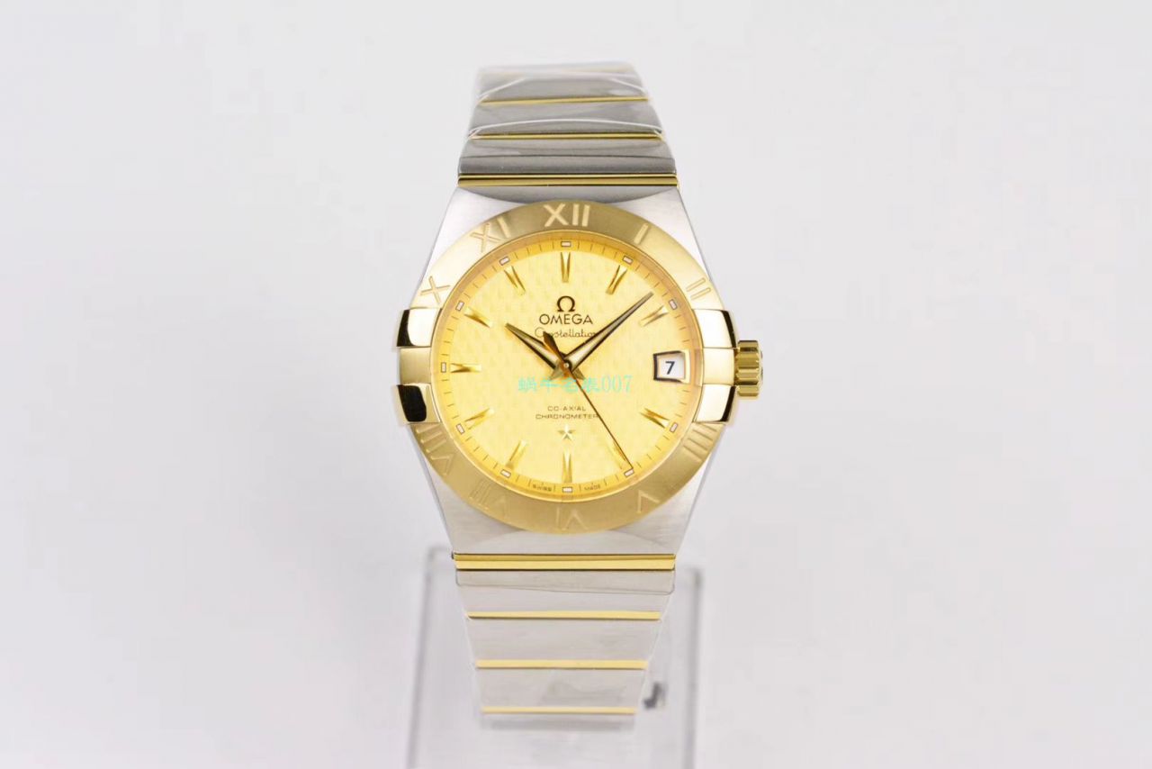 VS Factory OMEGA Constellation 38毫米 top 复刻高仿123.20.38.21.03.001，123.20.38.21.02.006，123.10.38.21.03.001 wrist watch  / M681