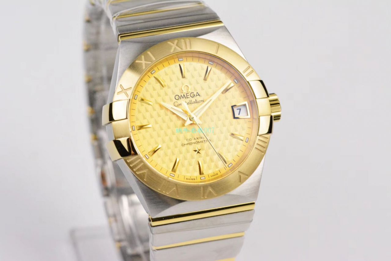 VS Factory OMEGA Constellation 38毫米 top 复刻高仿123.20.38.21.03.001，123.20.38.21.02.006，123.10.38.21.03.001 wrist watch  / M681