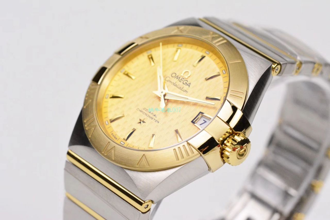 VS Factory OMEGA Constellation 38毫米 top 复刻高仿123.20.38.21.03.001，123.20.38.21.02.006，123.10.38.21.03.001 wrist watch  / M681