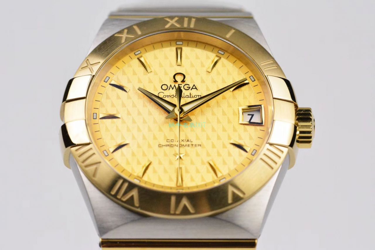 VS Factory OMEGA Constellation 38毫米 top 复刻高仿123.20.38.21.03.001，123.20.38.21.02.006，123.10.38.21.03.001 wrist watch  / M681