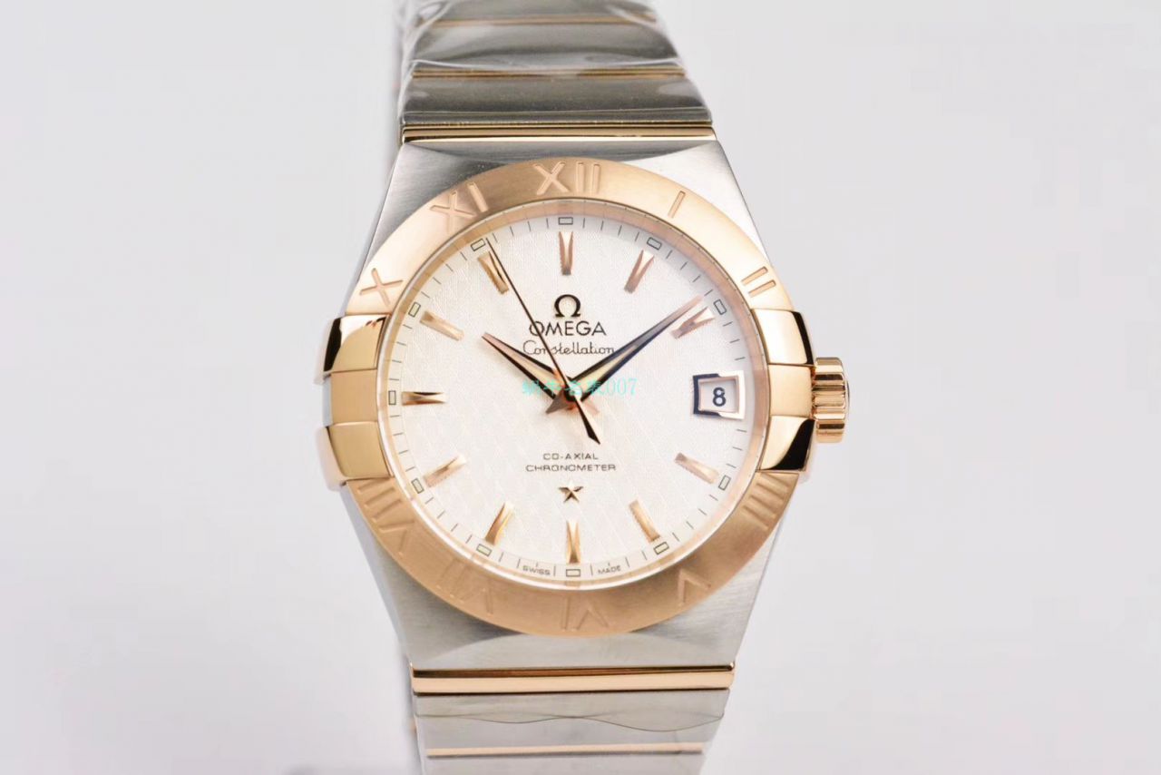 VS Factory OMEGA Constellation 38毫米 top 复刻高仿123.20.38.21.03.001，123.20.38.21.02.006，123.10.38.21.03.001 wrist watch  / M681