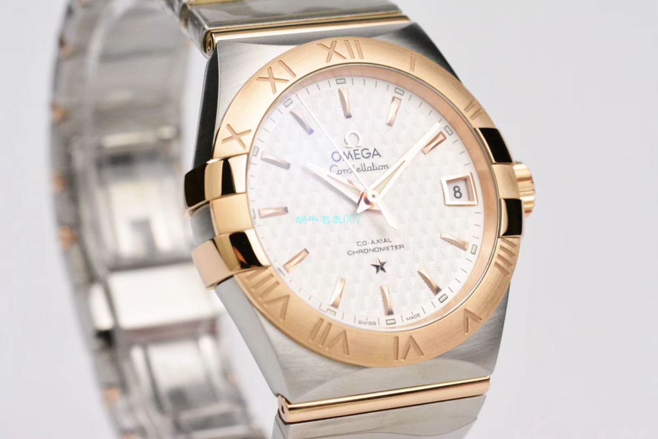 VS Factory OMEGA Constellation 38毫米 top 复刻高仿123.20.38.21.03.001，123.20.38.21.02.006，123.10.38.21.03.001 wrist watch  / M681