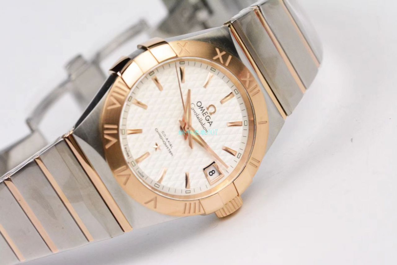 VS Factory OMEGA Constellation 38毫米 top 复刻高仿123.20.38.21.03.001，123.20.38.21.02.006，123.10.38.21.03.001 wrist watch  / M681