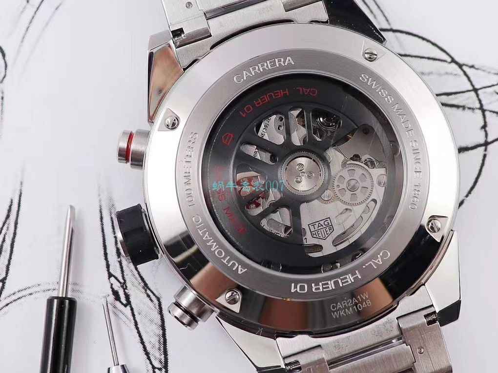 XF Factory 超A高仿手表 TAG Heuer 卡莱拉系列CAR2A1W.BA0703，CAR2A1T.FT6052，CAR2A1Z.FT6044 wrist watch  / TG089
