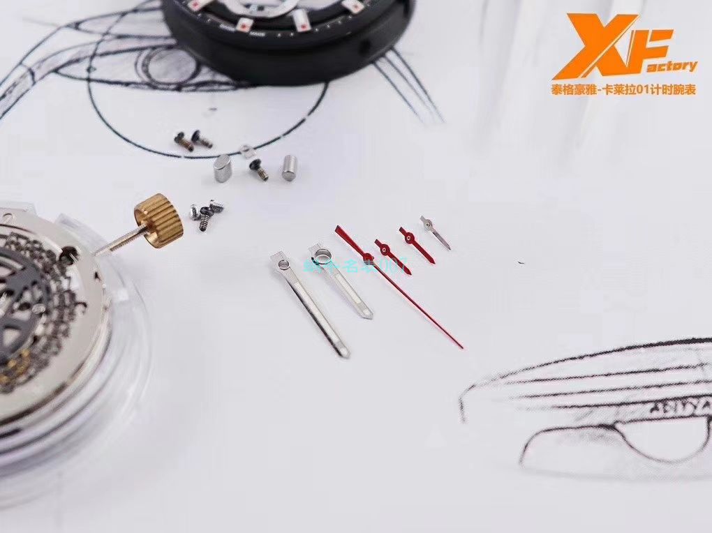 XF Factory 超A高仿手表 TAG Heuer 卡莱拉系列CAR2A1W.BA0703，CAR2A1T.FT6052，CAR2A1Z.FT6044 wrist watch  / TG089